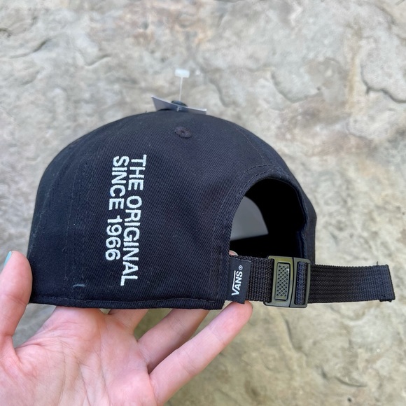 NWT VANS SNAPBACK HAT BLACK CHECKERBOARD NEW LOGO - Picture 6 of 14